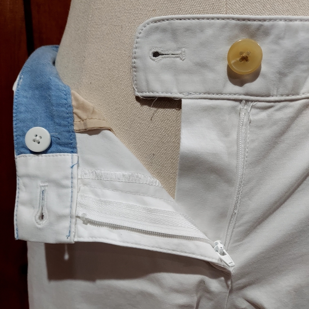 Talbots Classic White Pants - Picture 6 of 8
